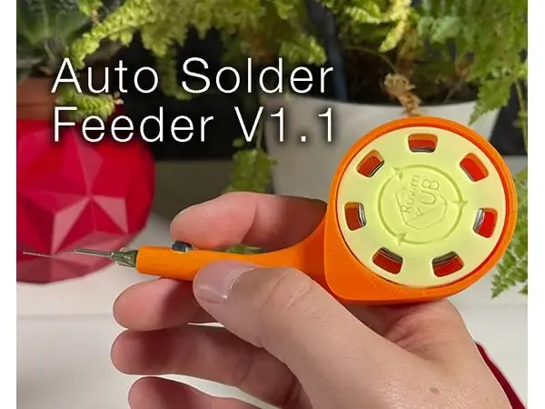 Auto Solder Feeder V1.1