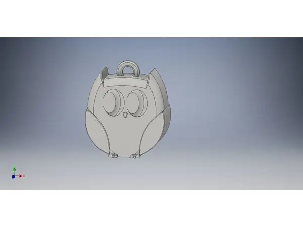 Owl Keychain