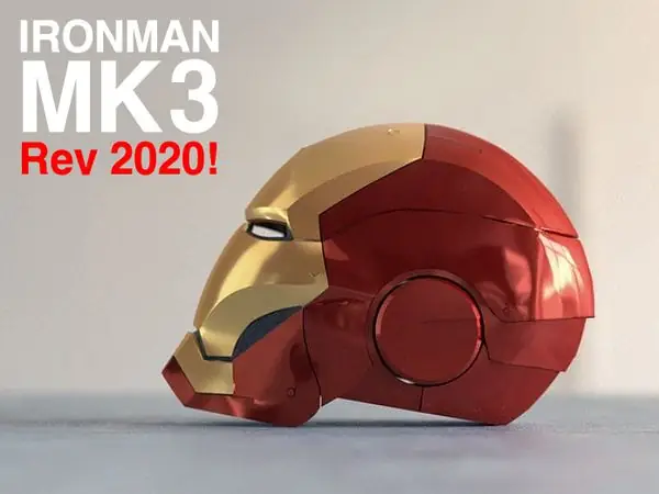 (old) iron man helmet mk3