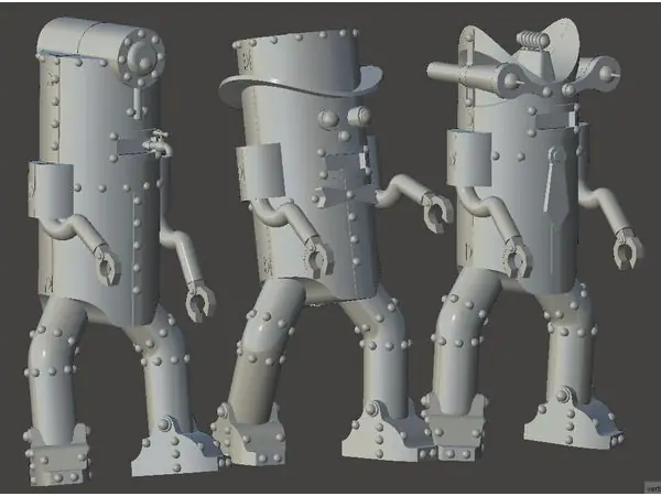 Flesh Gordon Robots With Optional Naughty Bits