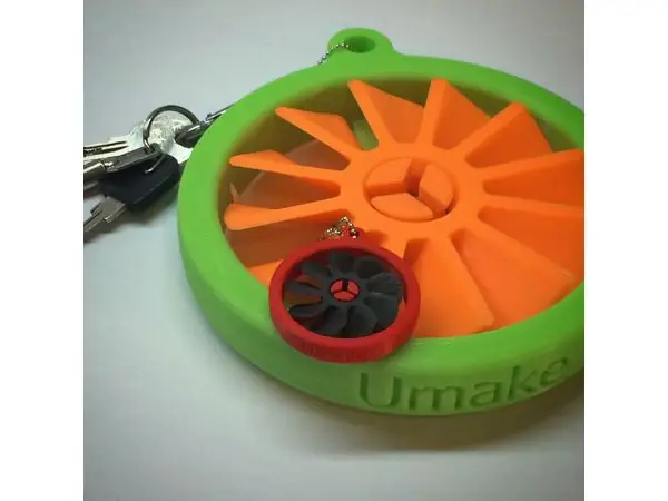 Propeller Keychain
