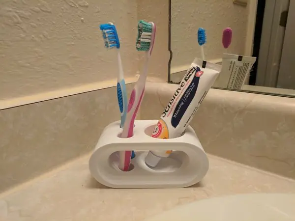 Toothbrush and Toothpaste holder