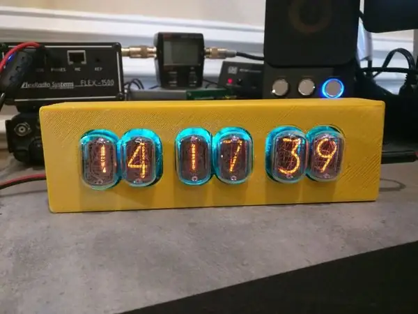 A simple case for an IN-12 Nixie Clock
