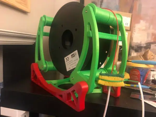 Mega Anti-Tangle Spool Holder - one piece sides