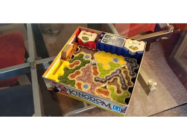 Kingdom Builder - Organizer for Original Box - Fits all 4 Expansions!