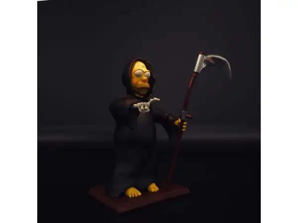 Homer Grim Reaper