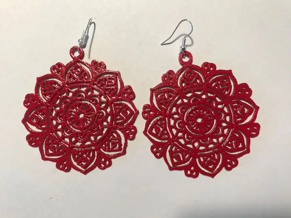 Mandala earrings