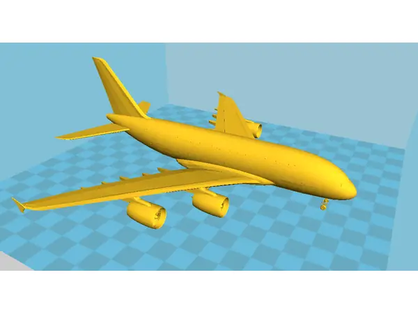 A380 airbus model airplane