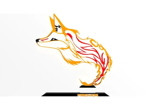 "Freimor" Logotype stand
