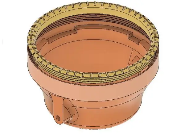 Housing for 7" Led Headlight / Корпус для 7" светодиодной фары