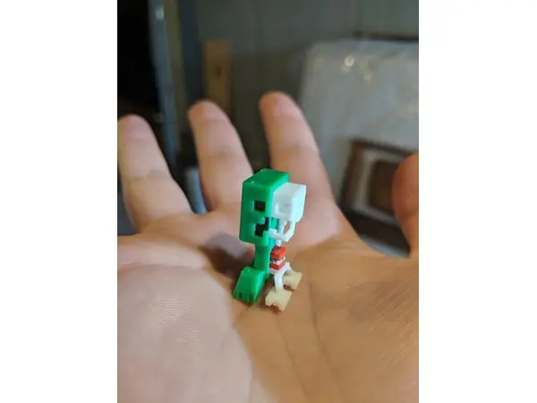 Minecraft Mini Creeper Anatomy