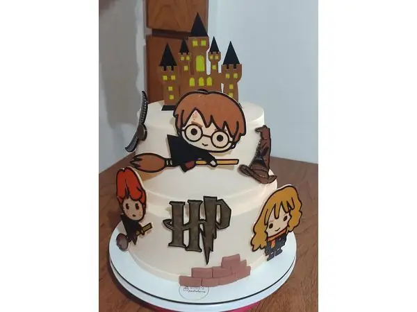 Figuras Harry Potter torta