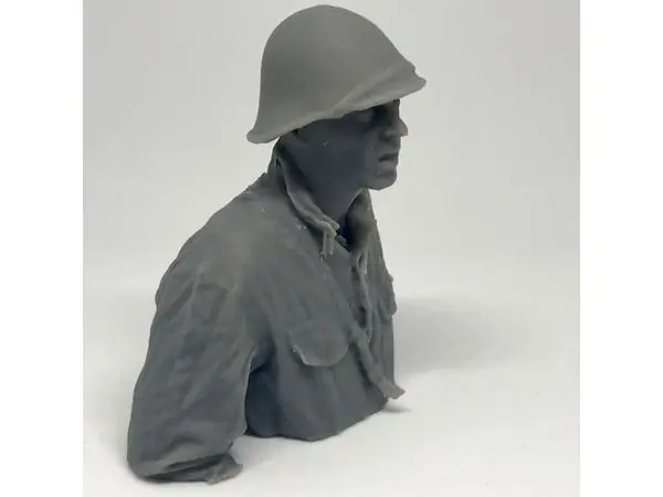 Bust of Dutch Soldier WW2