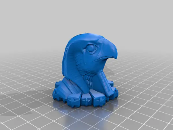 Egyptian organ jar / Pet urn / tag: Anubis falcon Horus Egypt box Sphinx cat dog remix antique cultural relic sculpture