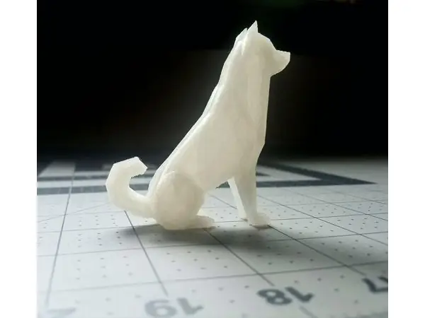 Low Poly Akita