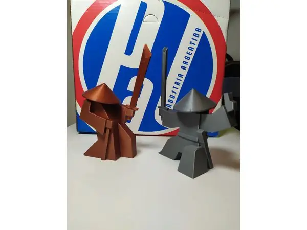 Samurai figures