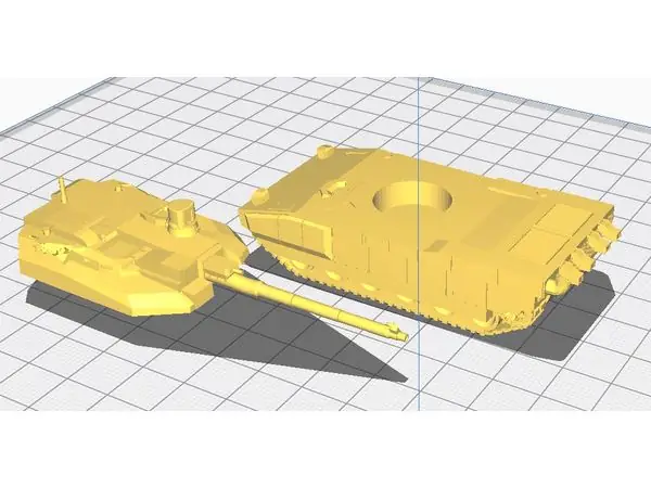 1/100 AMX Leclerc S2 (FDM compatible - resin printer recommend)