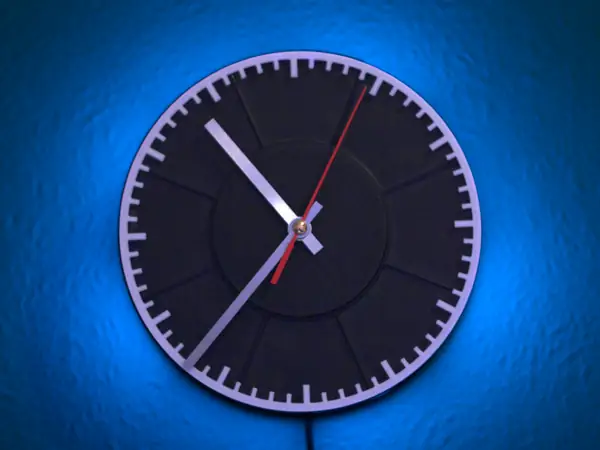 Filament Spool Clock With RGB Lighting