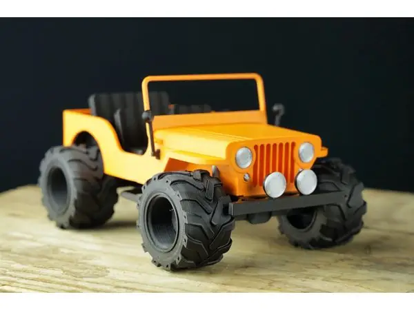 WILLYS JEEP - Fully printable