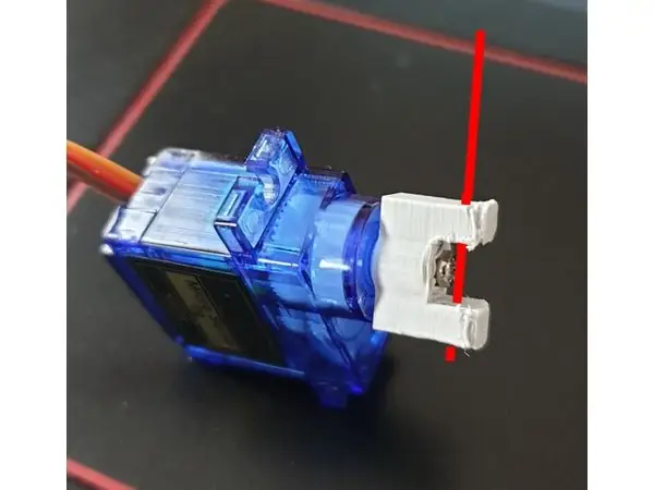 Servo arm - palonnier - model train switch - aiguillage