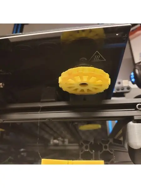 Geeetech A30 hotbed leveling wheel