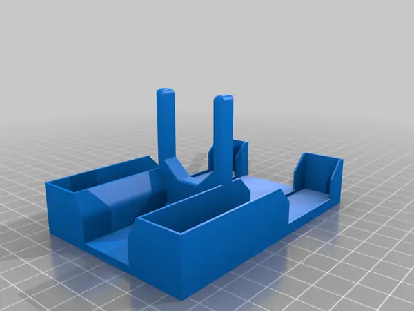 Hot Glue Gun Holder with Glue Storage