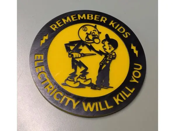 Remember kids, electricity will kill you