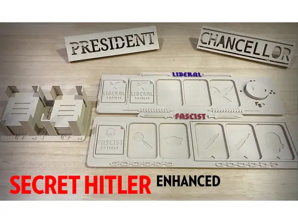 Secret Hitler Board Game Enhanced