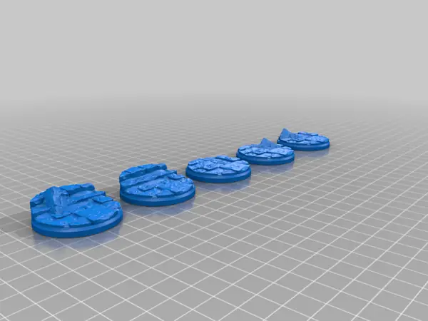 Stone Base 32 mm for wargames