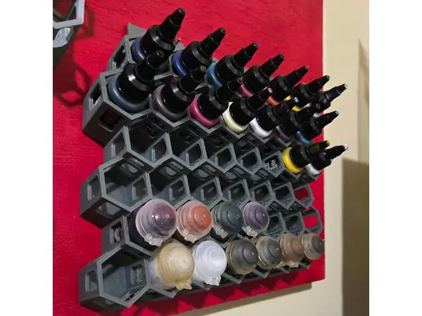 Large Bottle Paint Rack