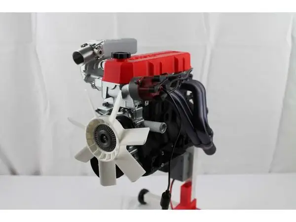 Toyota 4 Cylinder Engine 22RE, Complete working model