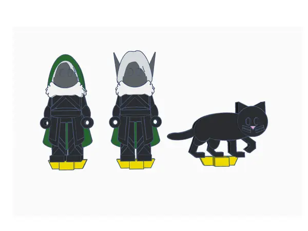 Flatminis Continued - Drizzt Do’Urden