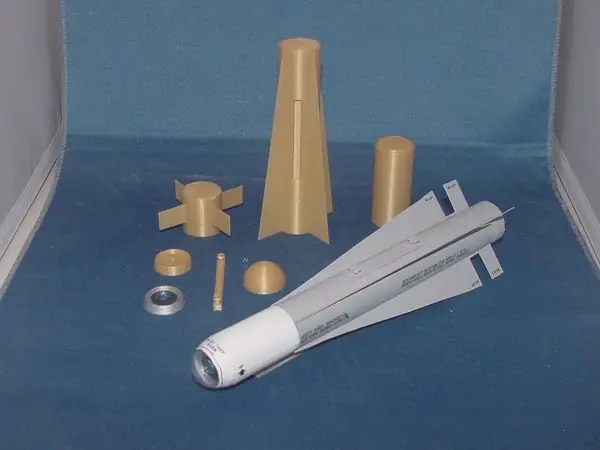 1/10 scale AGM-65 Maverick missile for the Freewing A-10