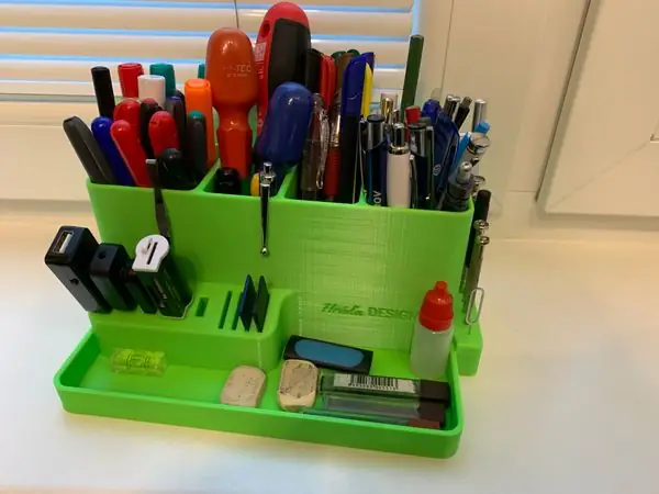 Table pencil organiser
