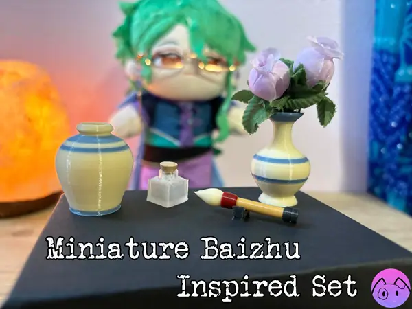 Miniature Baizhu Themed Set