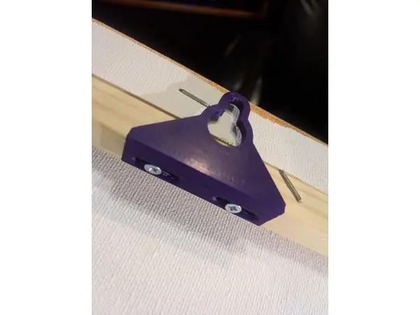 Canvas art holder
