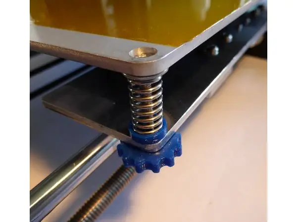Anet A6/A8 Bed Level Thumbwheel Upgrade