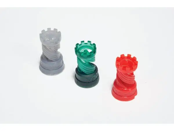 Make: Rook - 2015 3D Printer Shoot Out Test Models