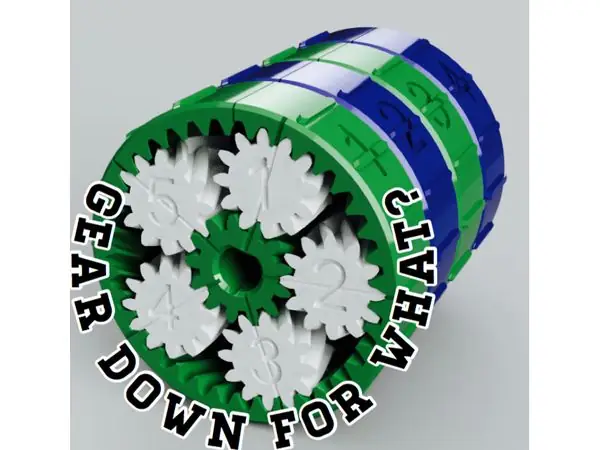 66.46 : 1 Compound Planetary Gearbox for Robotic Arm
