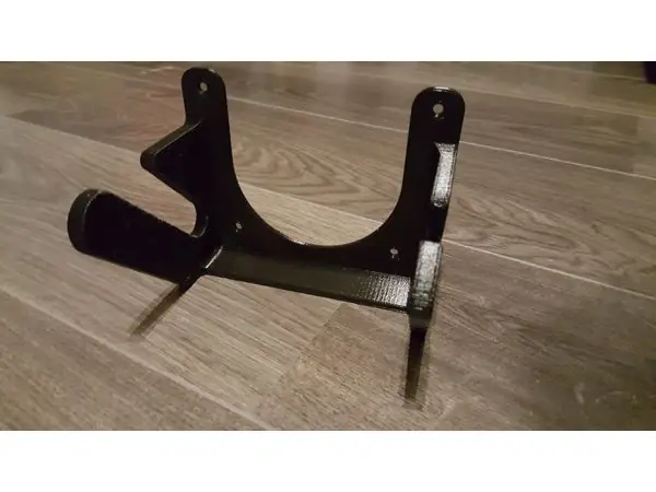 Longboard Skateboard Wall Mount