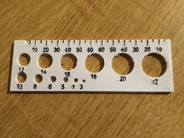 Screw Gauge for Metric Screws