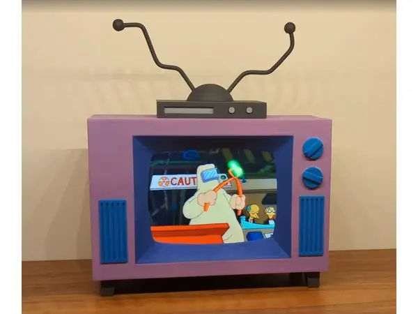The Simpsons TV Phone Box / Case