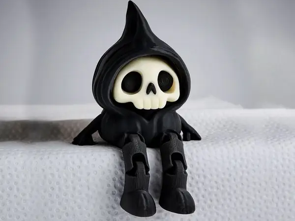 Articulated Grim Reaper - Halloween Flexi Pumpkin Death