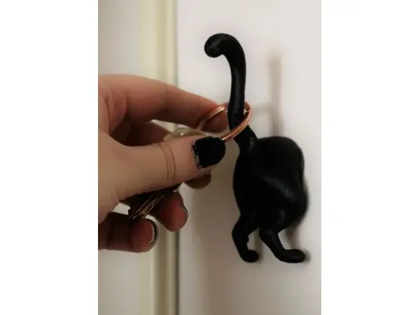 Cat Butt Key Hook
