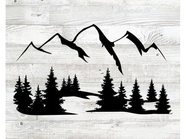 Forest wall art