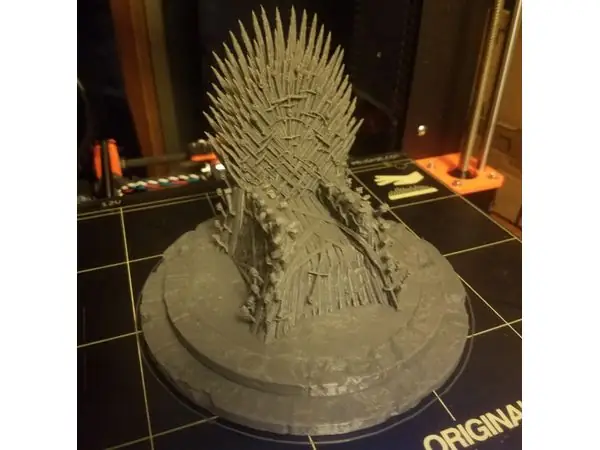 Iron Throne Flat Brick Base