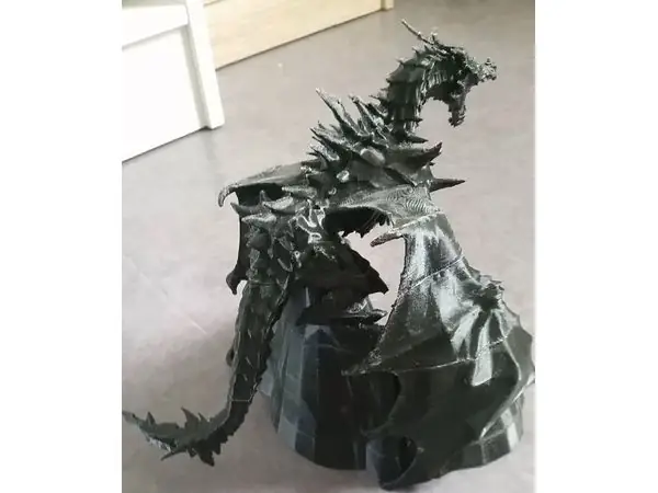 Alduin with printable wings