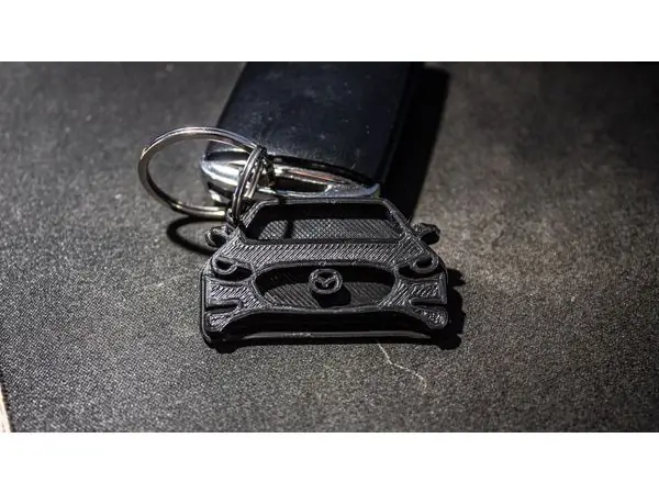 Mazda 3 2020 keychain