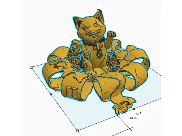 Dancing Cat Bow