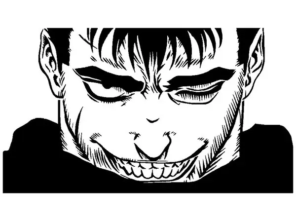 Berserk Guts Stencil